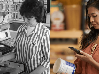 Comparison between scanner in the past and today